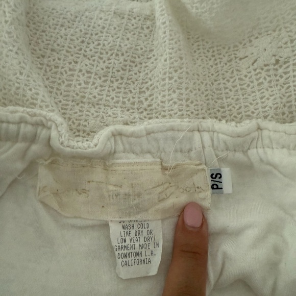 Jenn’s Pirate Booty Lace Knit Tube Top Size XS/Small - Picture 6 of 6